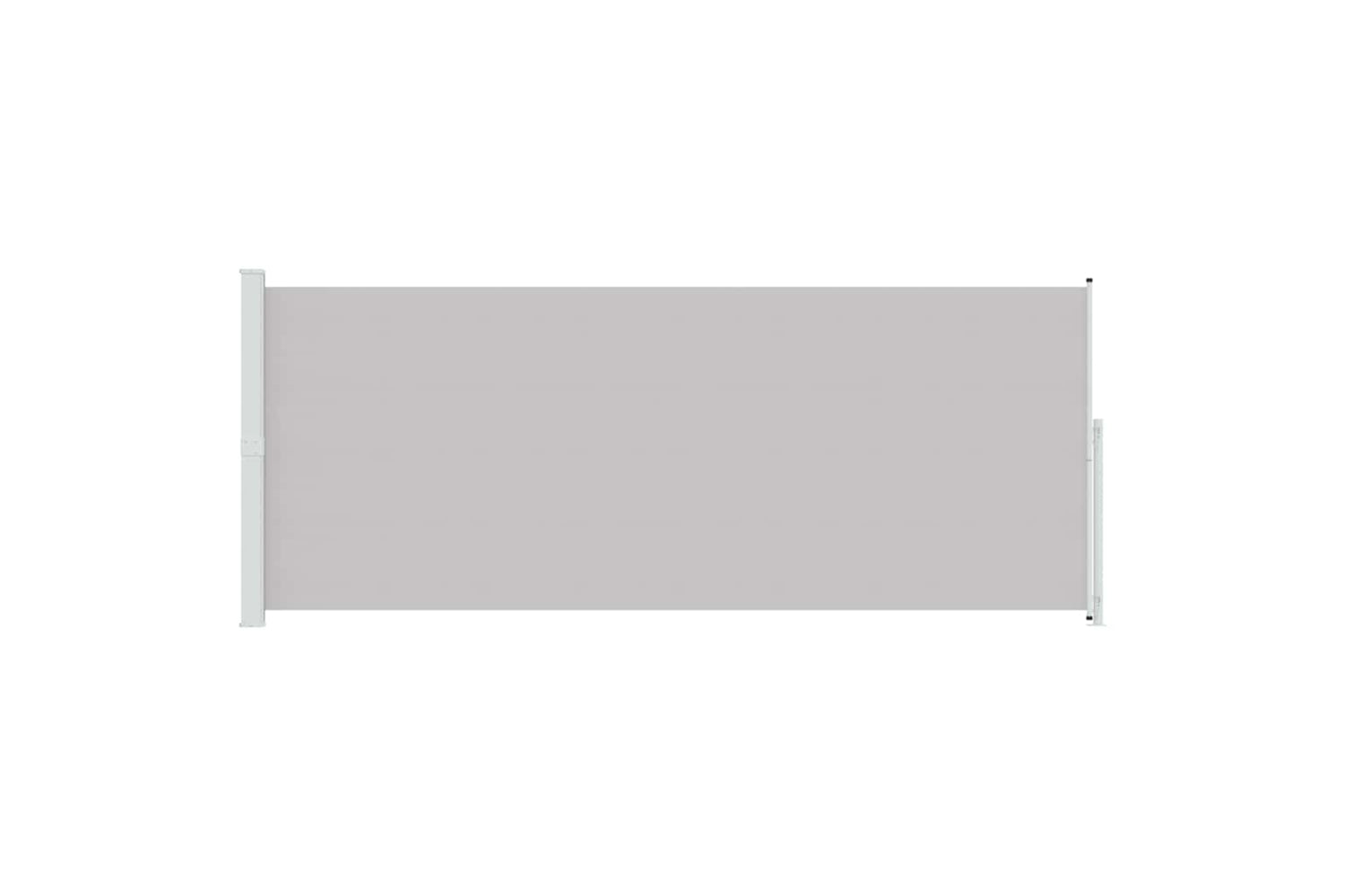 vidaXL 313419 Patio Retractable Side Awning 200x500cm Grey-3