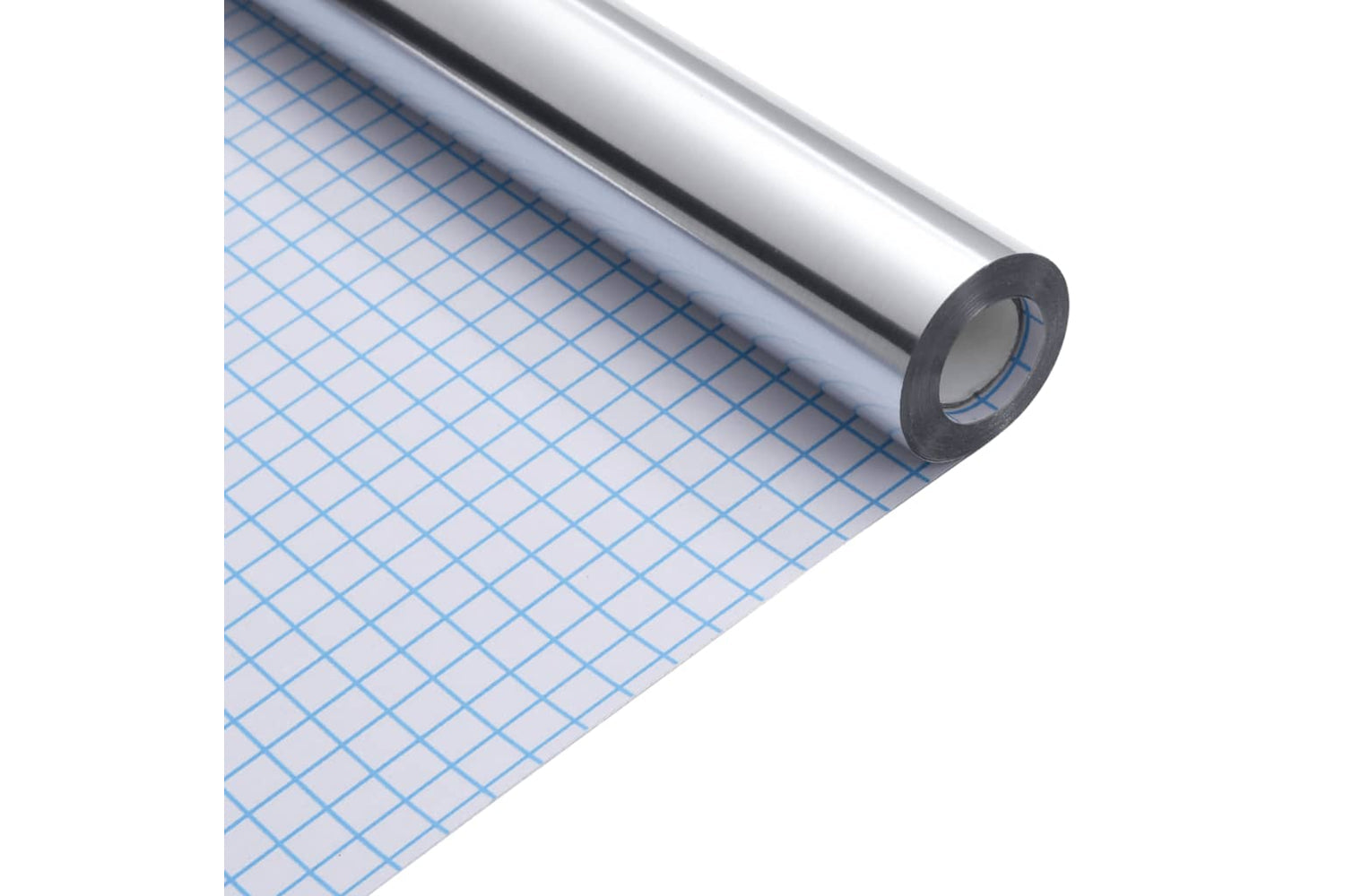 vidaXL 3206491 Furniture Stickers Self-adhesive Silver 90x500cm Pet-7