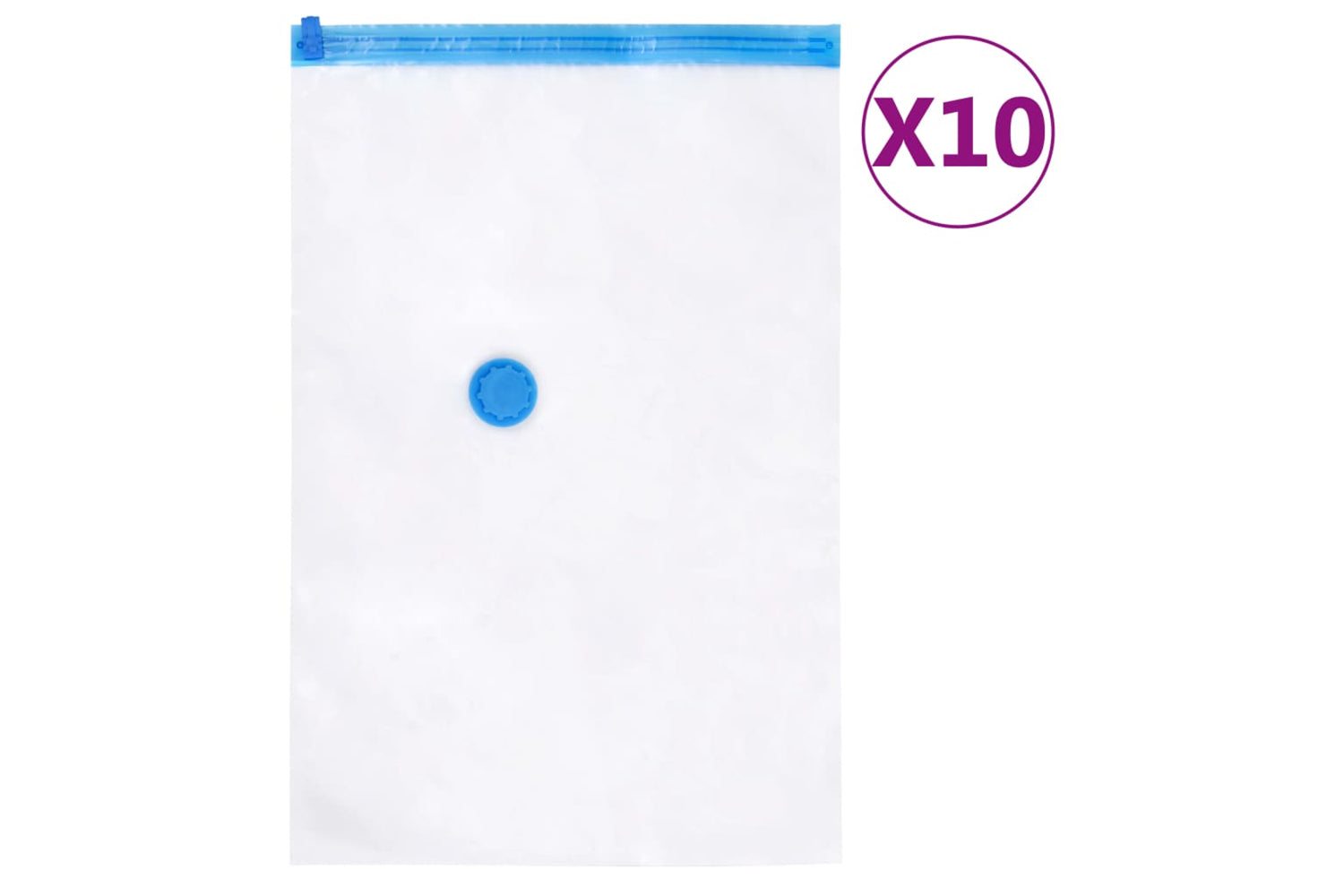Vidaxl 51327 Vacuum Travel Storage Bags Clothing Bags 3 Sizes 20 Pcs-3