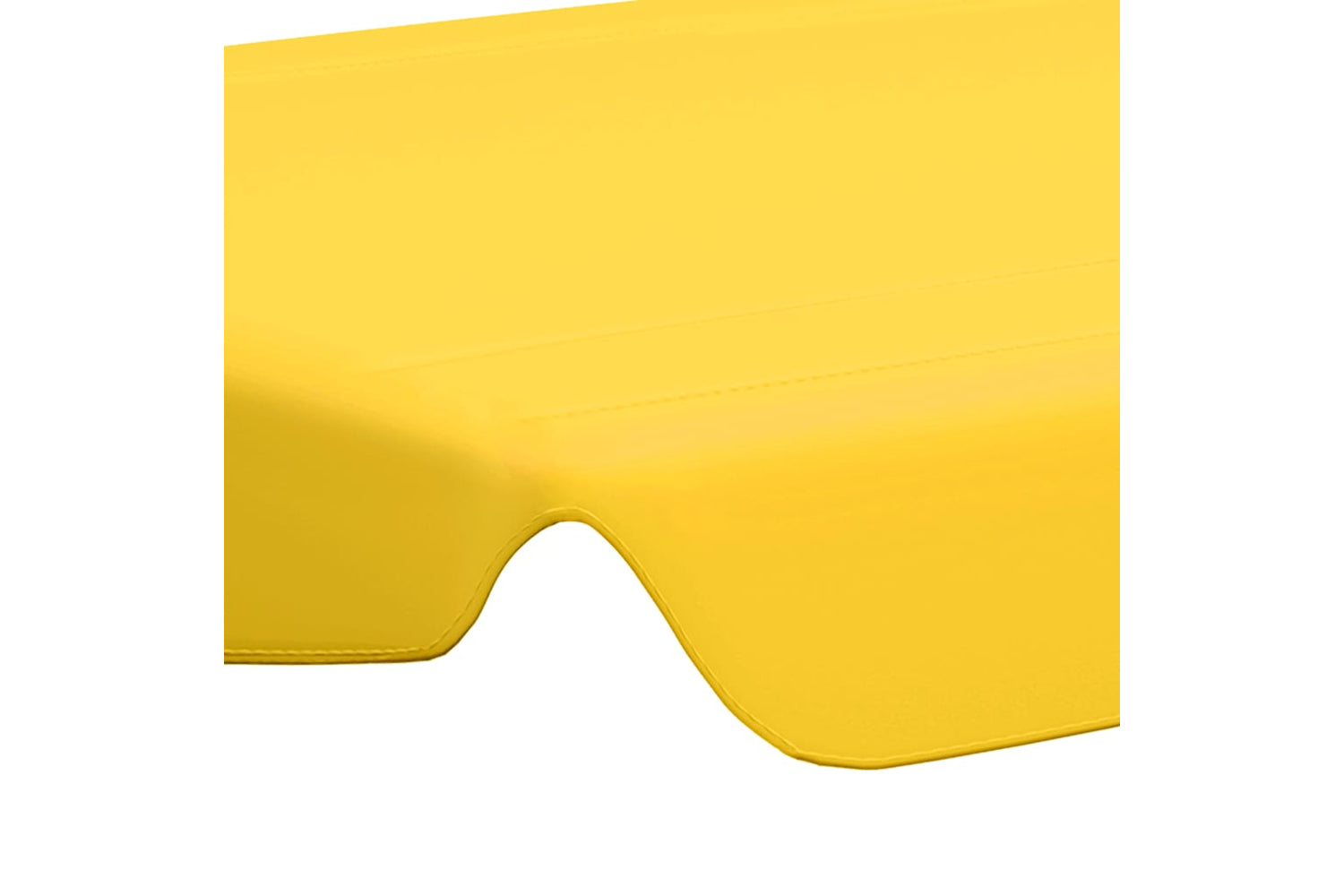 Vidaxl Replacement Canopy For Garden Swing Yellow 188/168x145/110 Cm-4