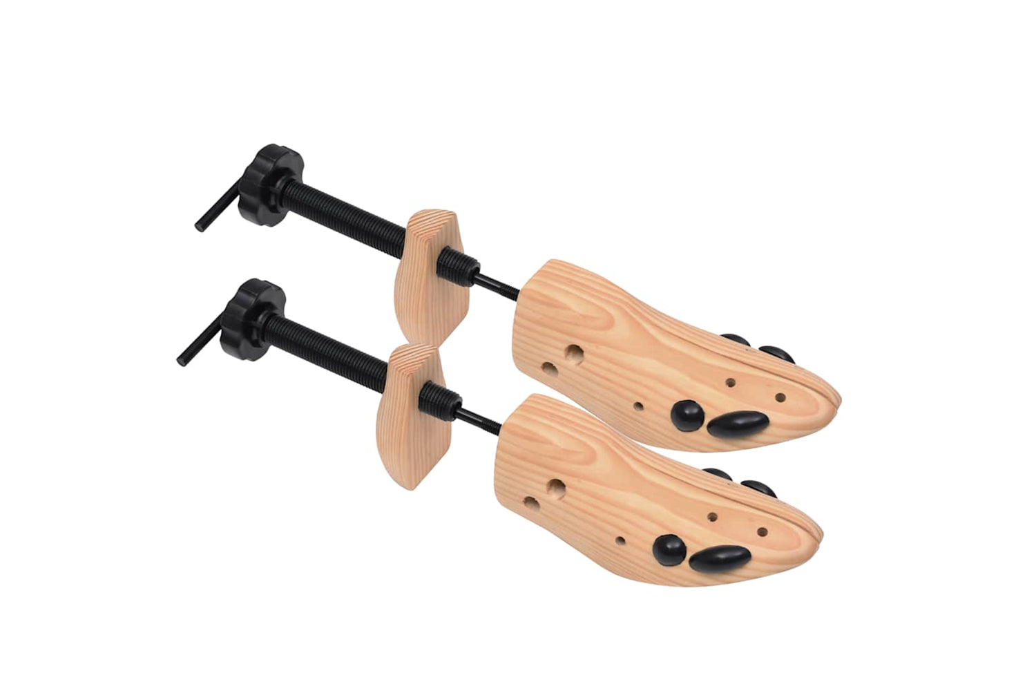 Vidaxl 30171 Shoe Trees Size 41-46 Solid Pine Wood-2