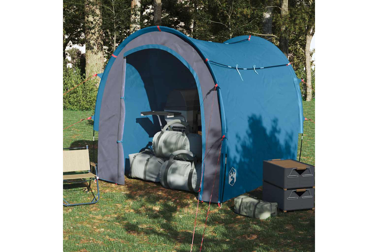 Vidaxl Storage Tent Blue Waterproof-2