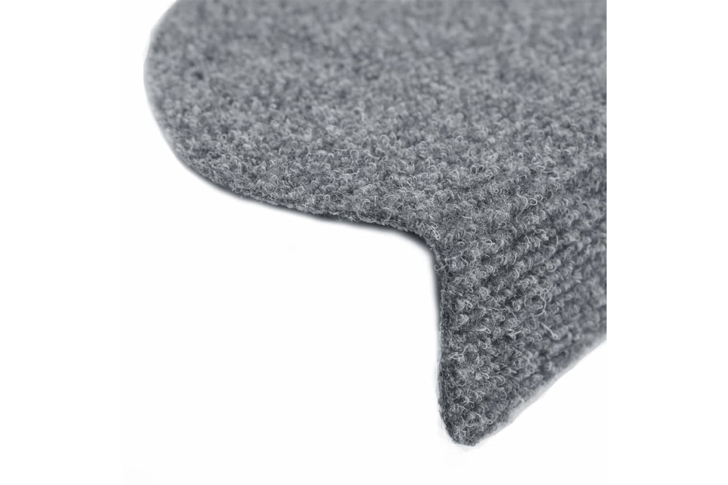 vidaXL 149704 Self-adhesive Stair Mats 5 Pcs Light Grey 65x21x4cm Needle Punch-5