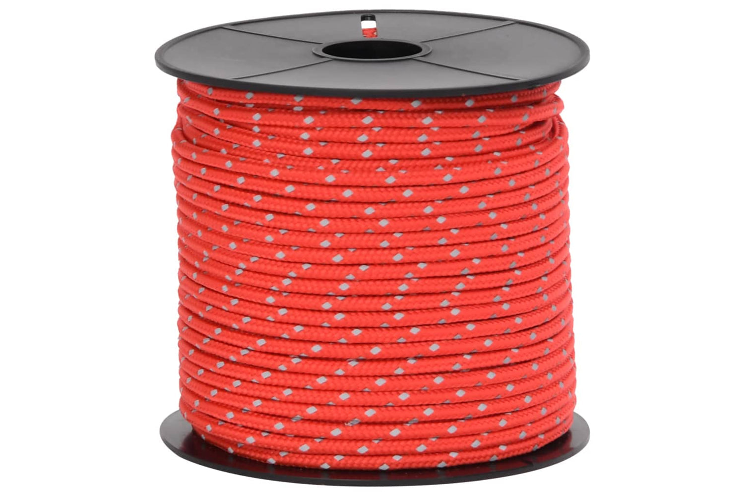 vidaXL 4008124 Tent Guy Rope With Reflective Strips And Spanners 50 M 4mm-4