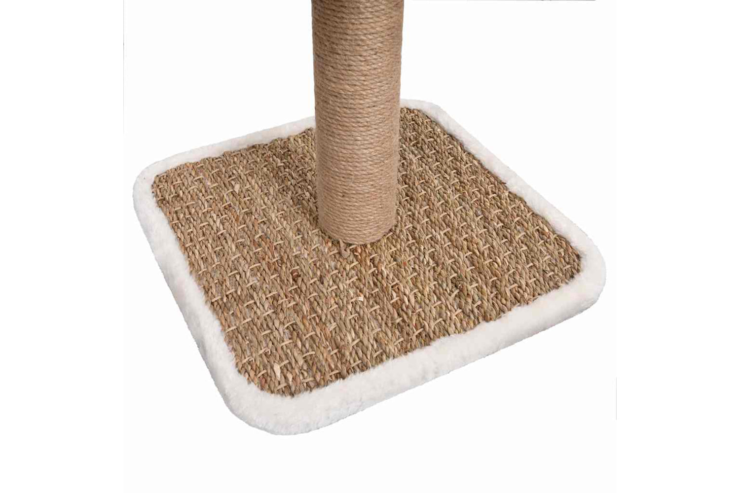 Vidaxl Cat Tree With Top Tunnel And Toy 56 Cm Seagrass-6