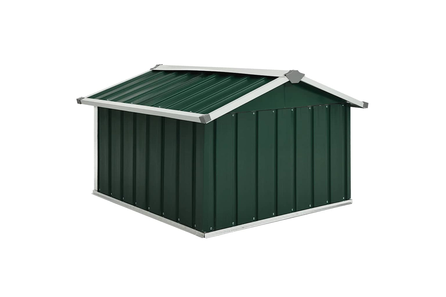 vidaXL 150907 Garden Robot Lawnmower Shed 92x97x63cm Galvanised Steel Green-4