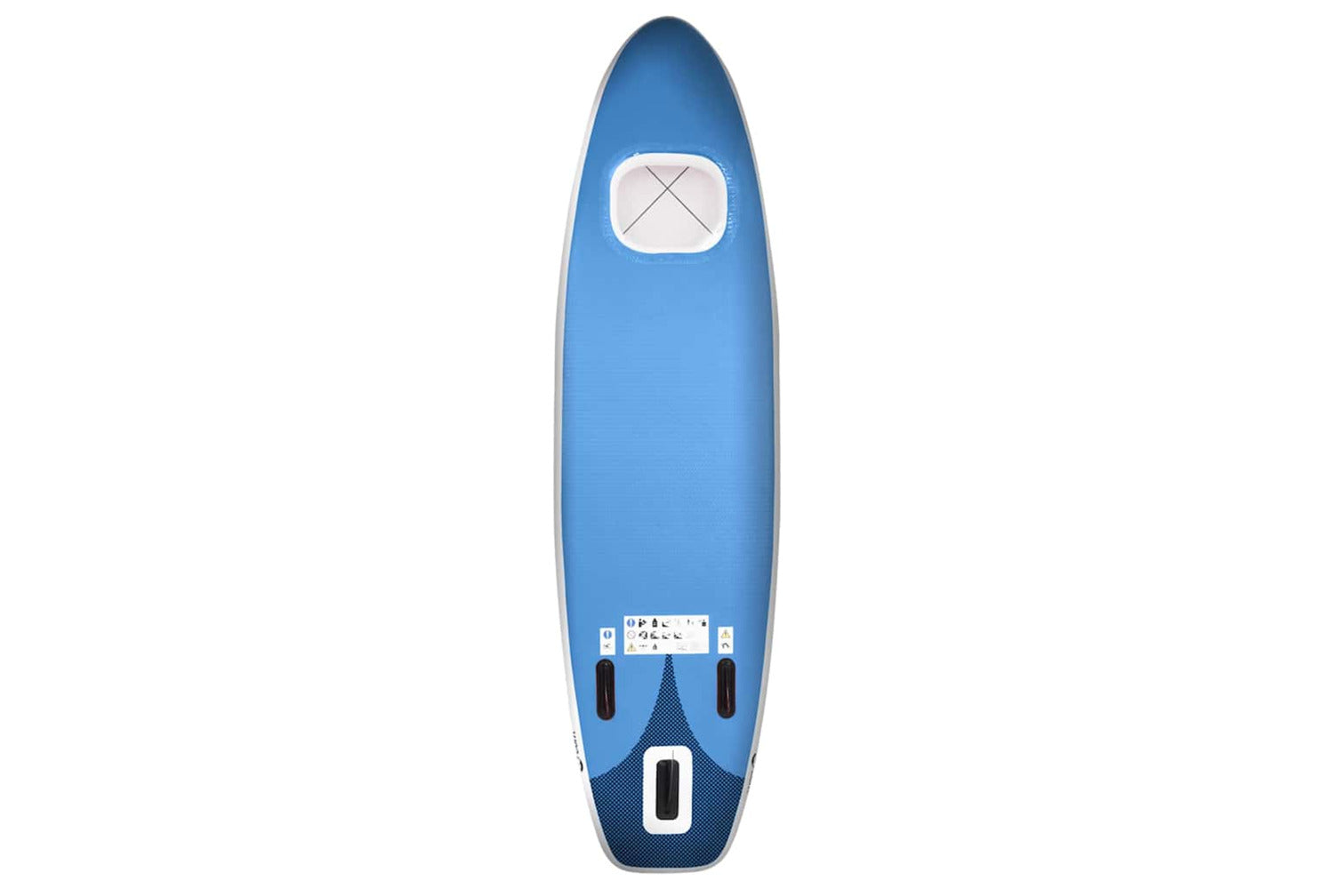 Vidaxl Inflatable Stand Up Paddle Board Set Sea Blue 300x76x10 Cm-4