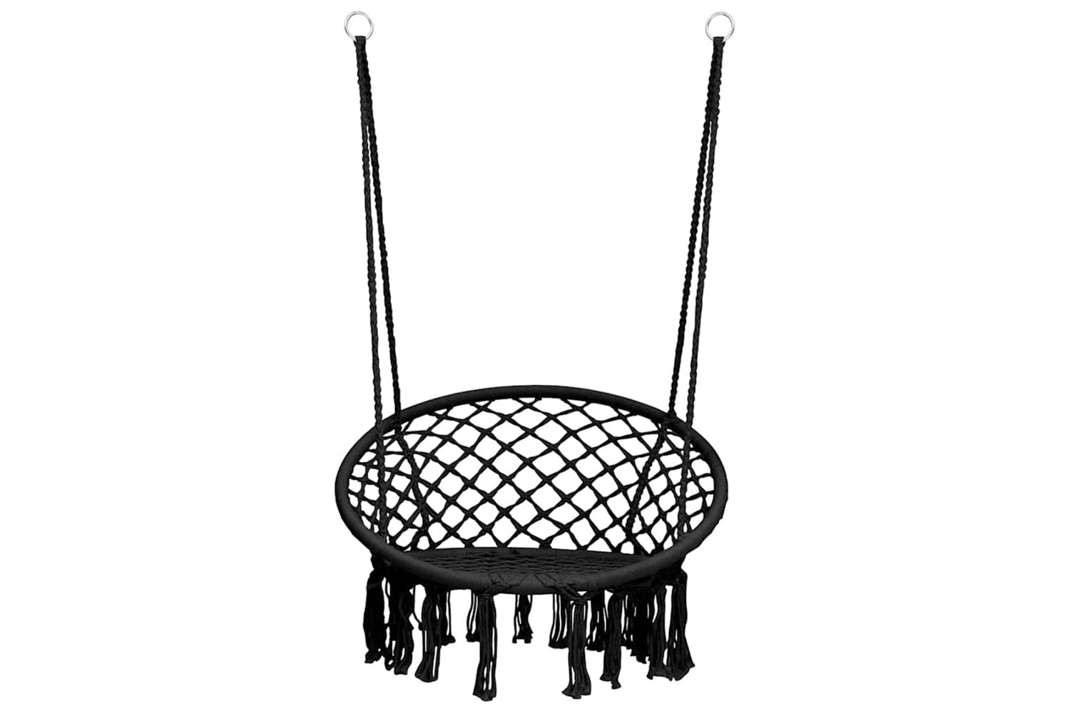 Vidaxl Hammock Swing Chair 80 Cm Anthracite-3