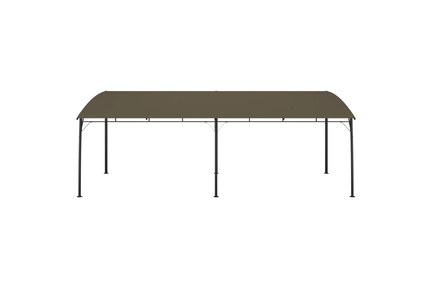 Vidaxl 312256 Garden Sunshade Awning 6x3x2.55 M Taupe-2