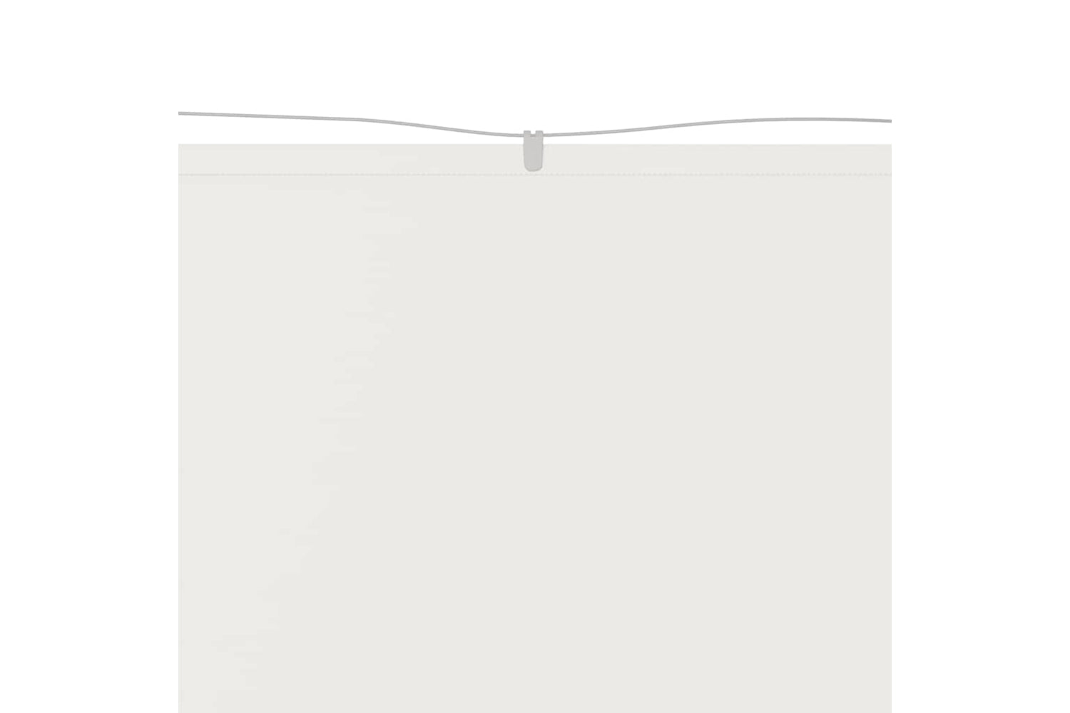 vidaXL 148168 Vertical Awning White 140x800cm Oxford Fabric-2