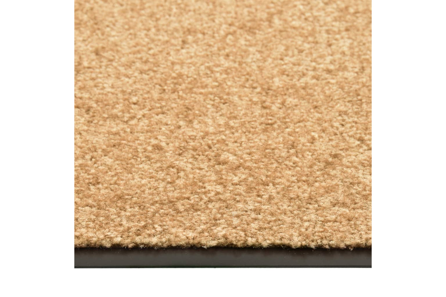 vidaXL 323465 Doormat Washable Cream 60x180cm-3