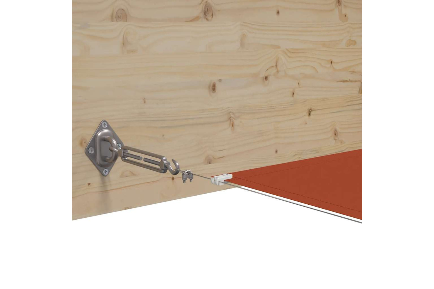 vidaXL 148363 Vertical Awning Terracotta 140x600cm Oxford Fabric-3