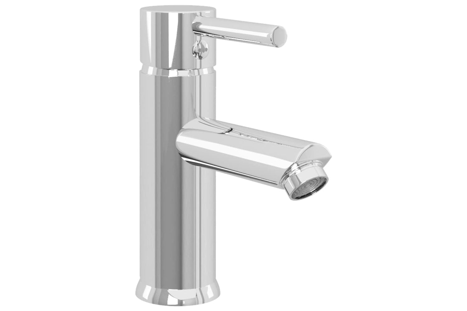 vidaXL 149065 Bathroom Basin Faucet Chromed Finish 130x176mm-2