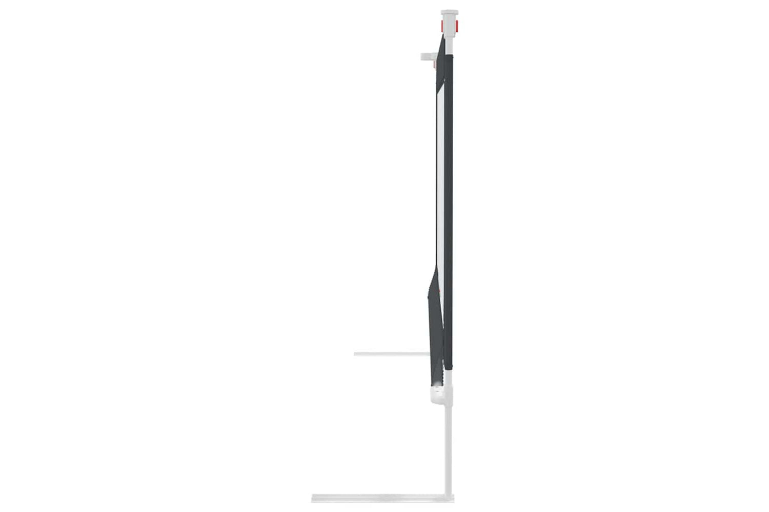 Vidaxl Toddler Safety Bed Rail Dark Grey 190x25 Cm Fabric-3