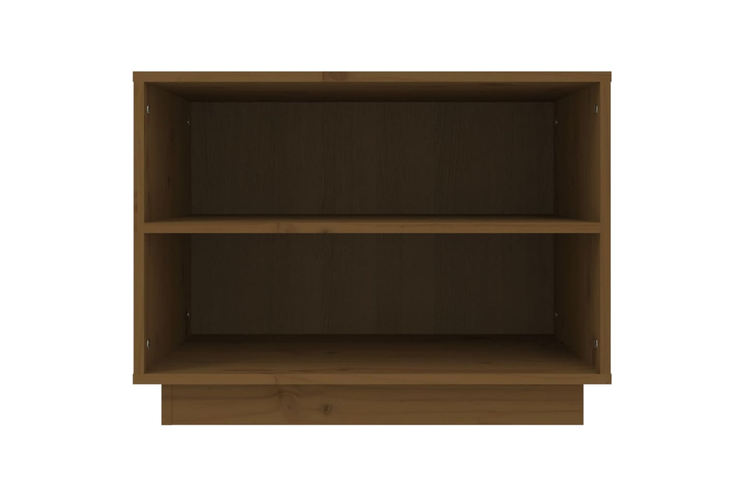 vidaXL 813548 Shoe Cabinet Honey Brown 60x34x45cm Solid Wood Pine-4