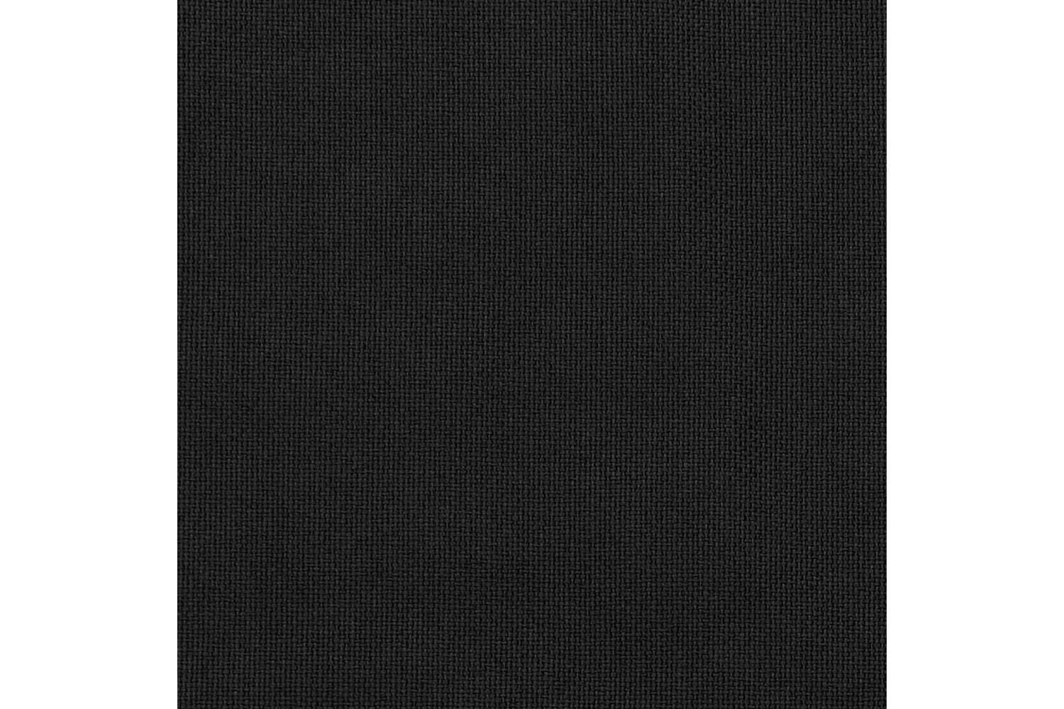 Vidaxl Linen-look Blackout Curtains With Hooks 2 Pcs Black 140x225 Cm-3