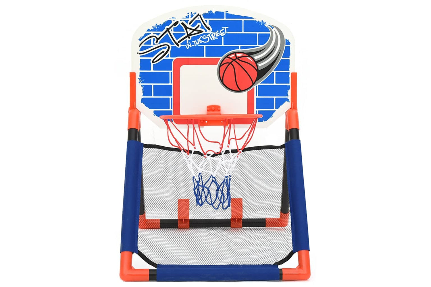Vidaxl Children Basketball Set Multifunctional Floor And Wall-5