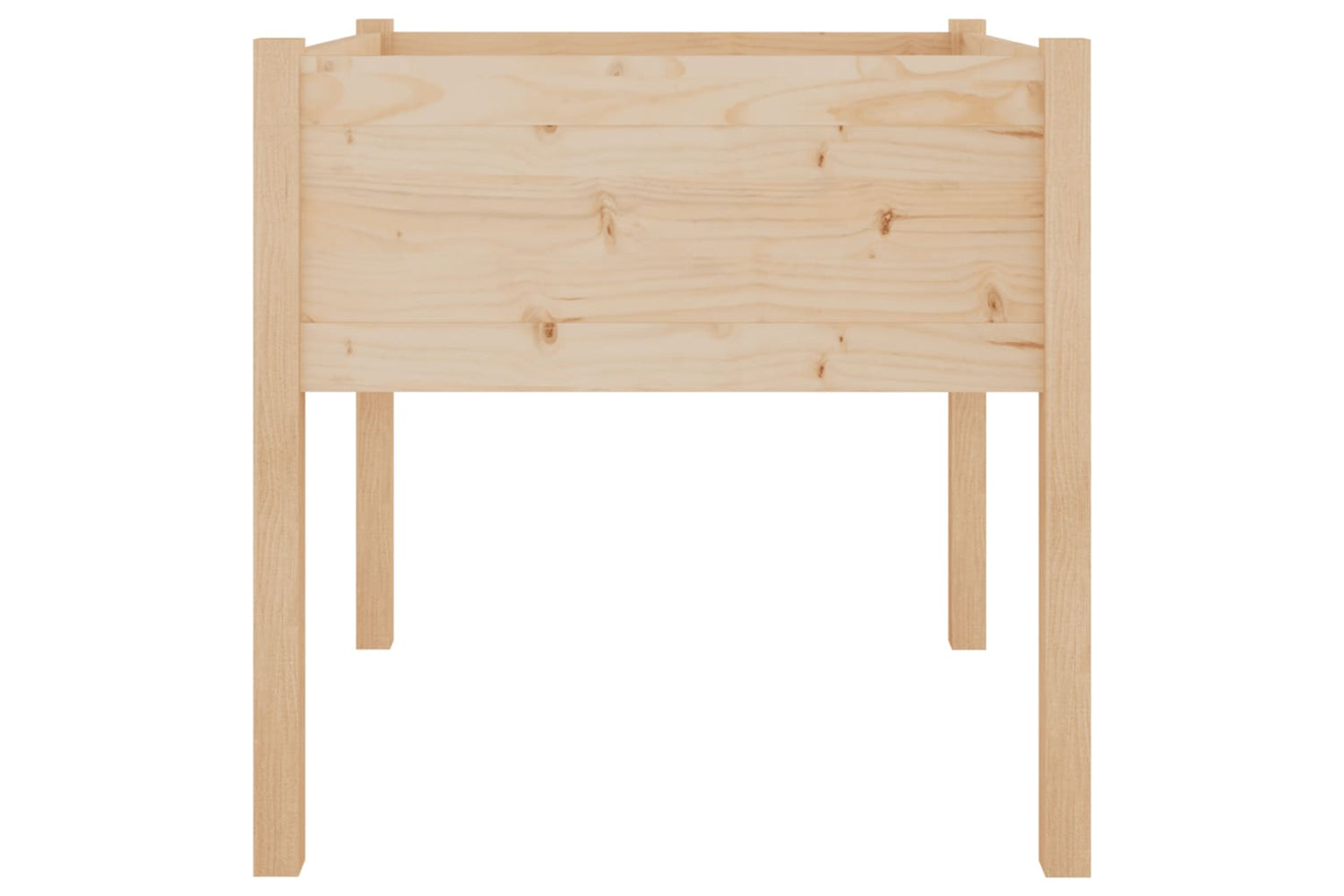 vidaXL 810809 Garden Planter 70x70x70cm Solid Pinewood-3