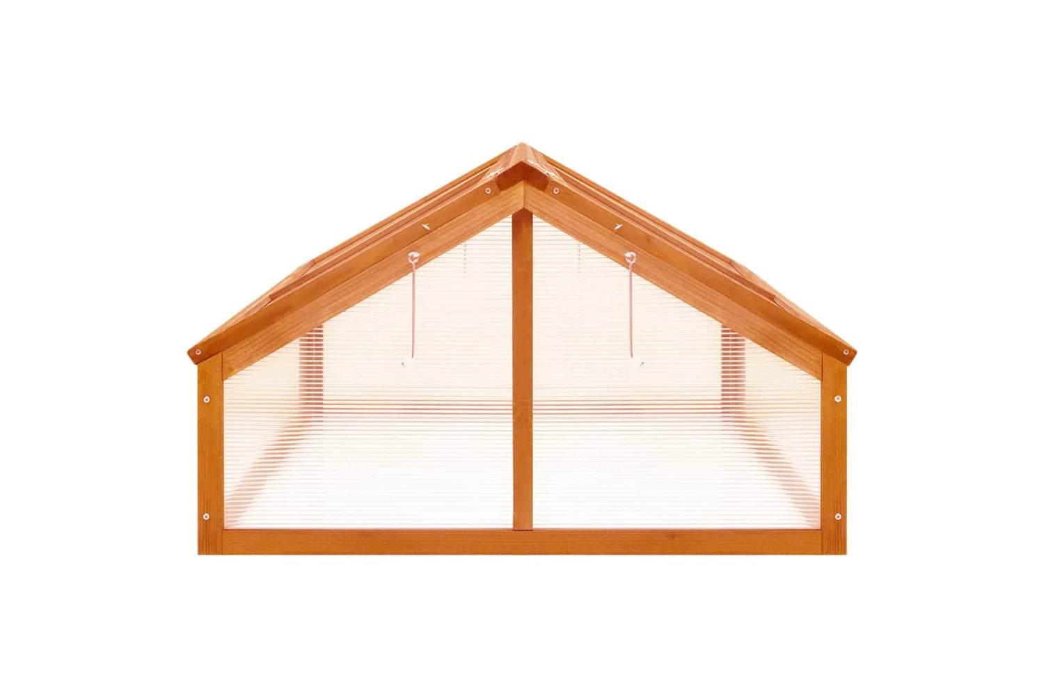 vidaXL 316415 Greenhouse Brown 114x80x50cm Firwood-4