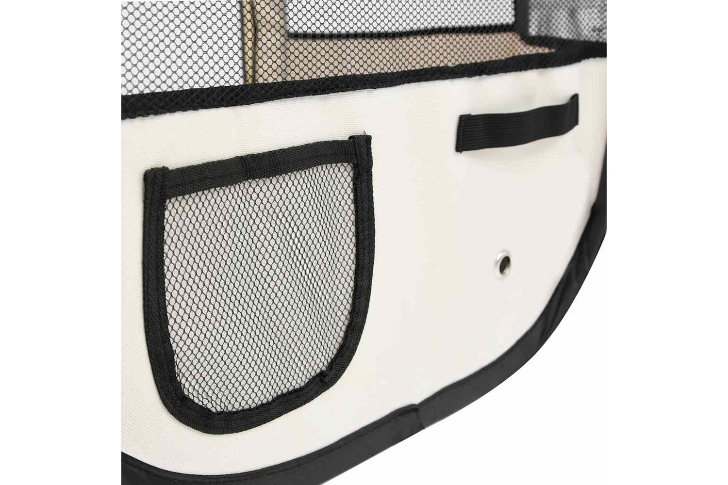 Vidaxl Foldable Dog Playpen With Carrying Bag Blue 145x145x61 Cm-7