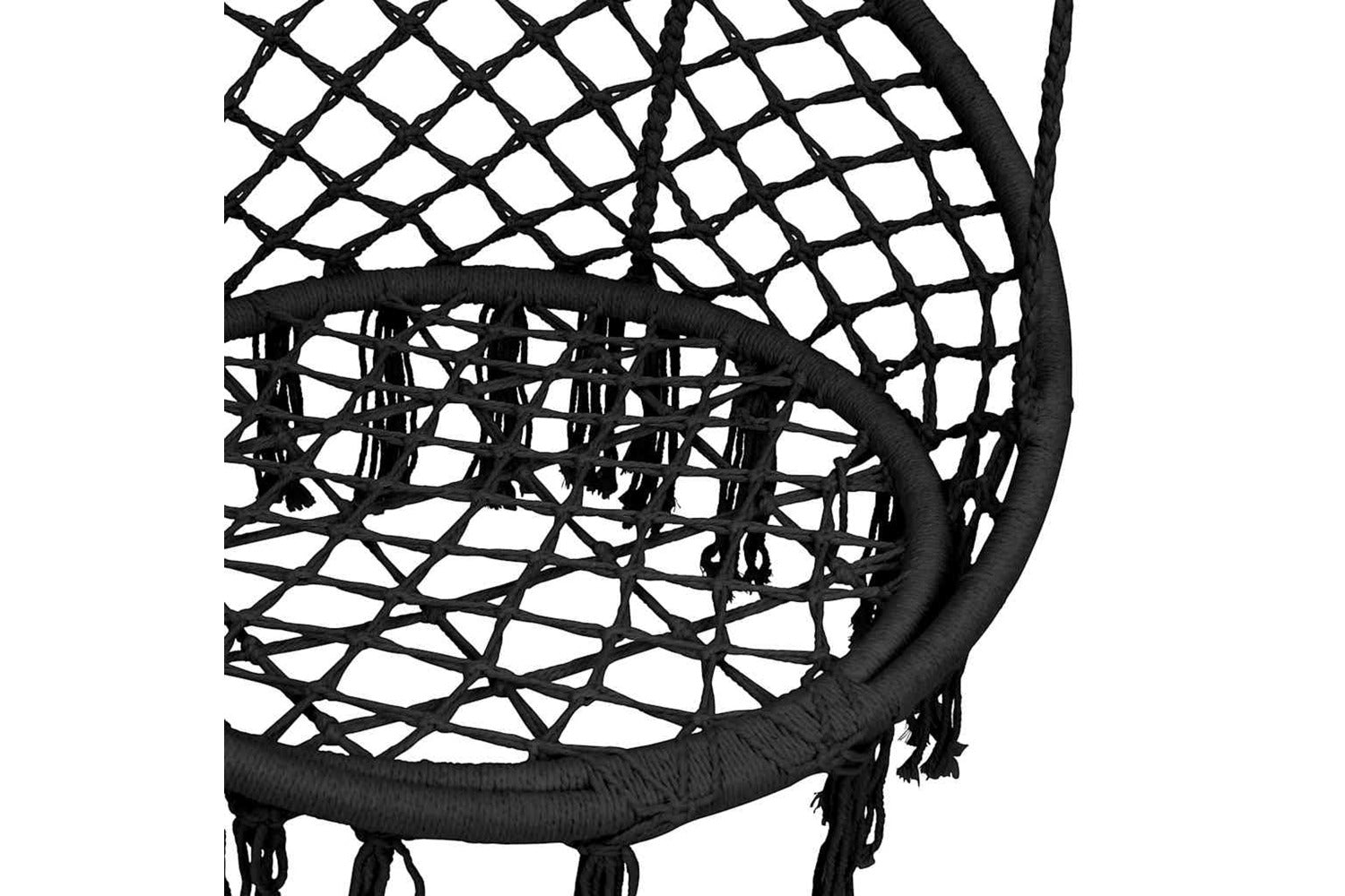 Vidaxl Hammock Swing Chair 80 Cm Anthracite-4