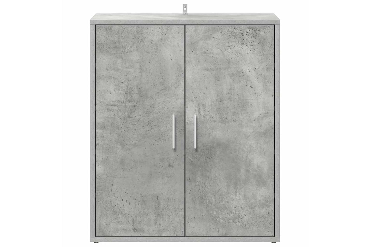 vidaXL 808922 Shoe Cabinet Concrete Grey 60x35x70cm Engineered Wood-3