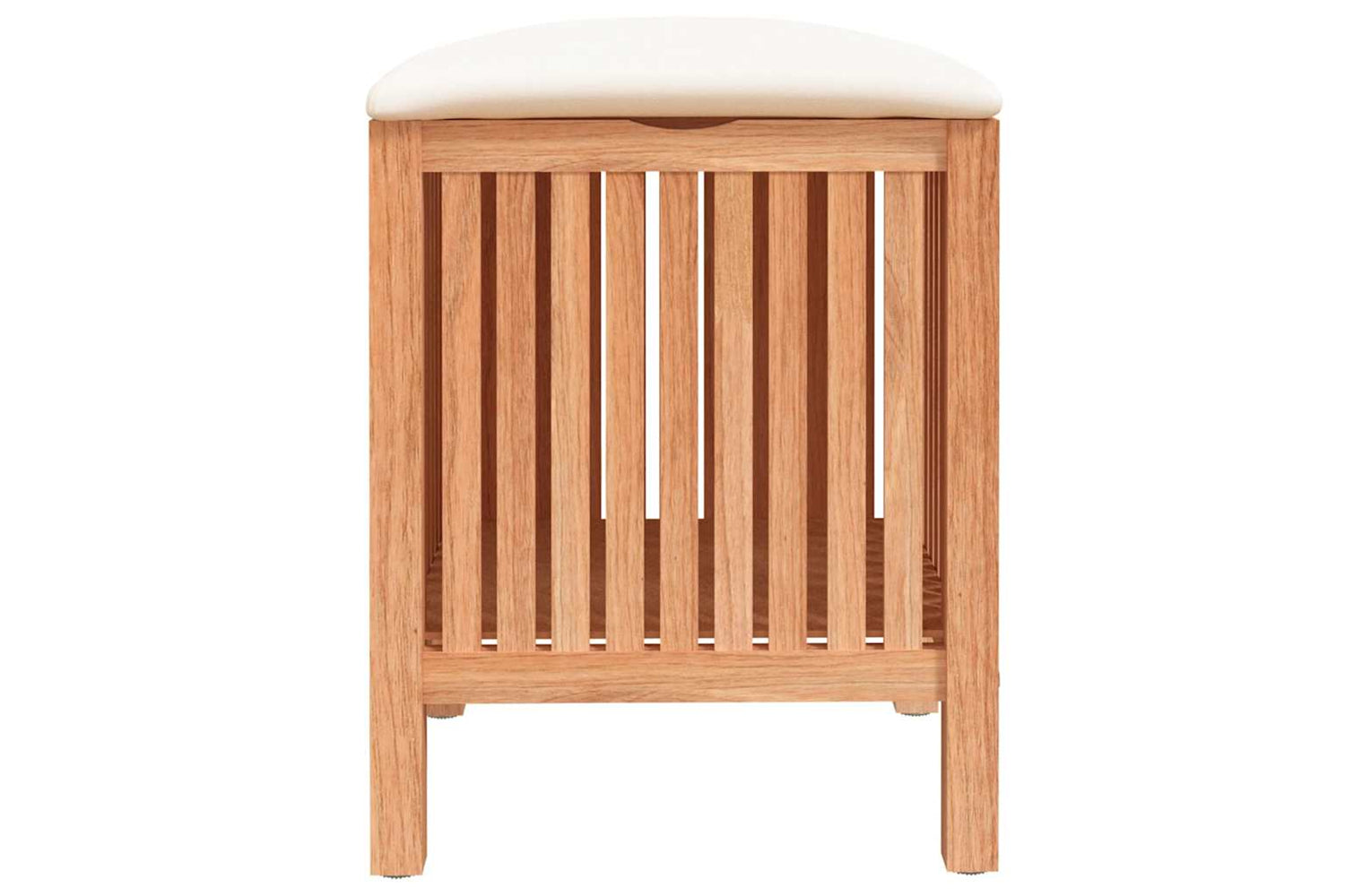 vidaXL 350351 Bathroom Stool 40.5x40x52cm Solid Wood Walnut-5