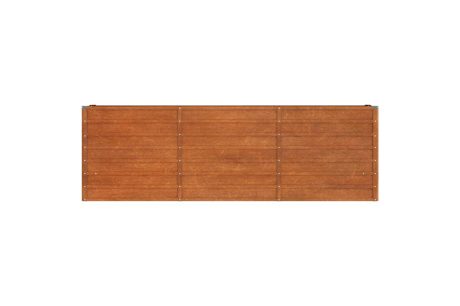 Vidaxl Garden Raised Bed Rusty 240x40x77 Cm Corten Steel-2