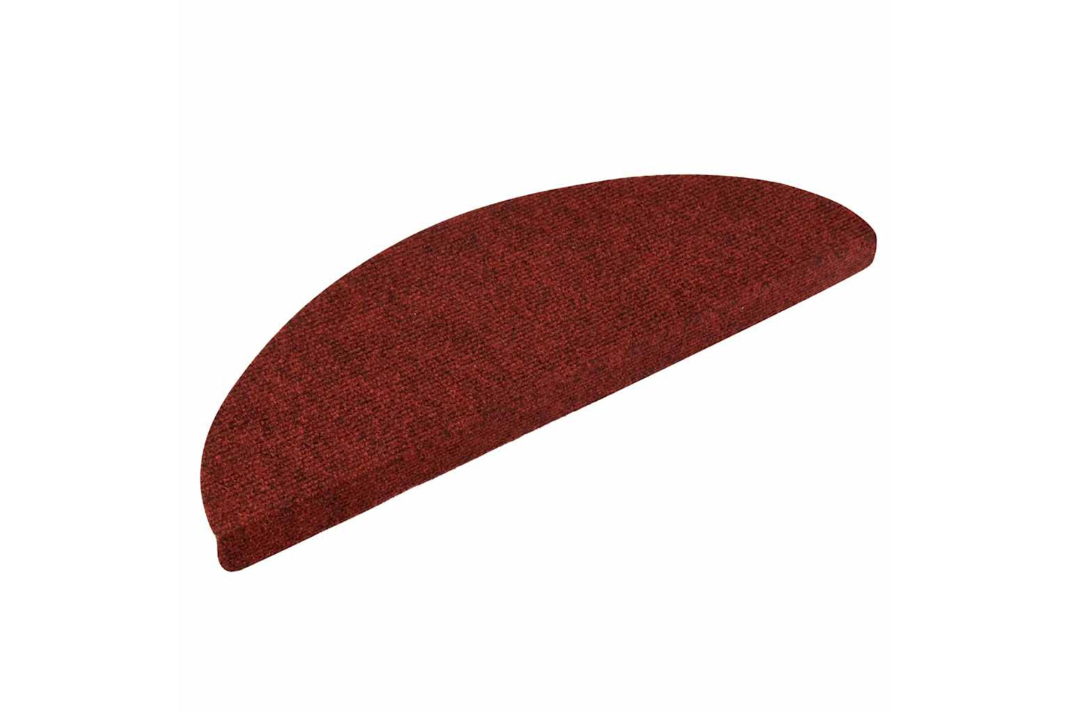 vidaXL 149683 Self-adhesive Stair Mats 10 Pcs Red 56x17x3cm Needle Punch-2