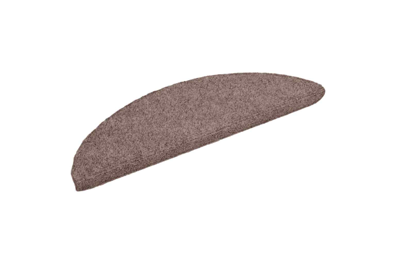 vidaXL 149674 Self-adhesive Stair Mats 5 Pcs Brown 56x17x3cm Needle Punch-2