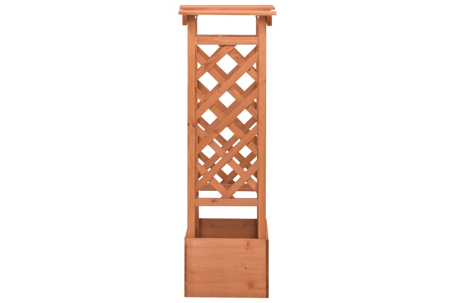 vidaXL 316391 Trellis Planter With Arch 49x39x117cm Firwood-3