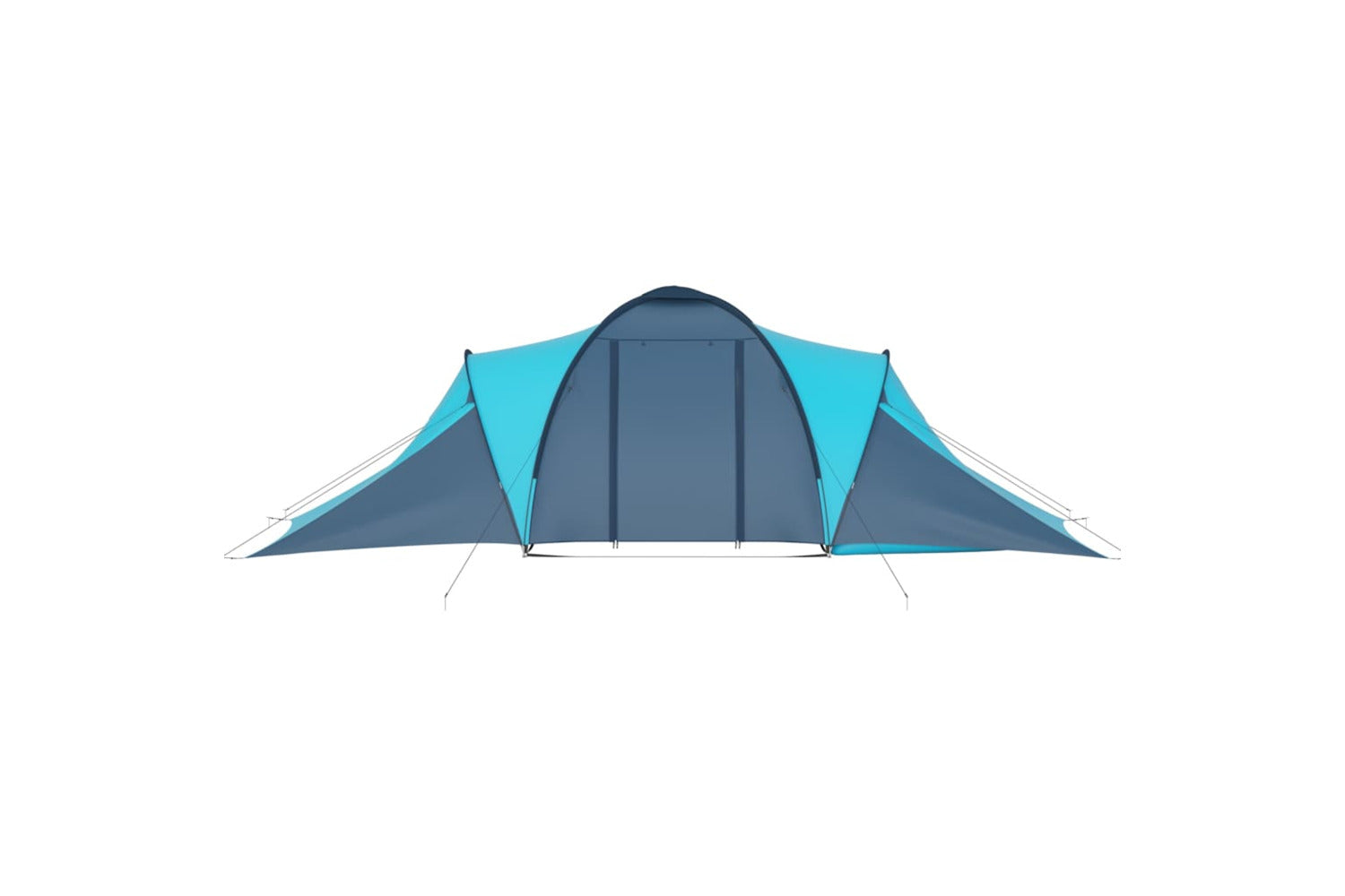 Vidaxl 93183 Camping Tent 6 Persons Blue And Light Blue-2
