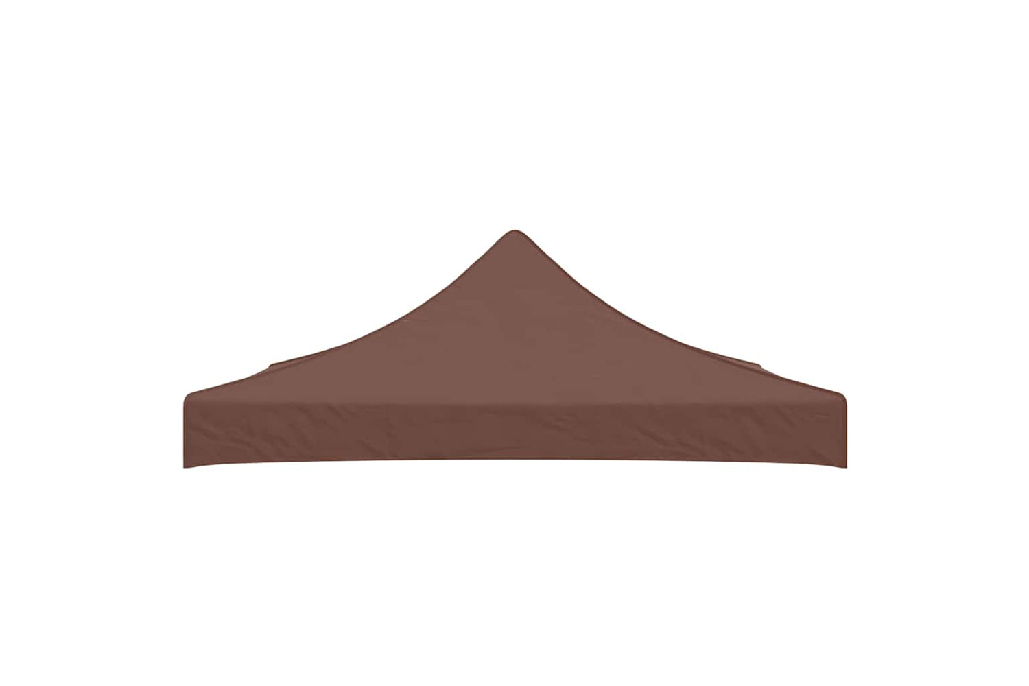 Vidaxl Party Tent Roof 3x3 M Brown 270 G/m2-3