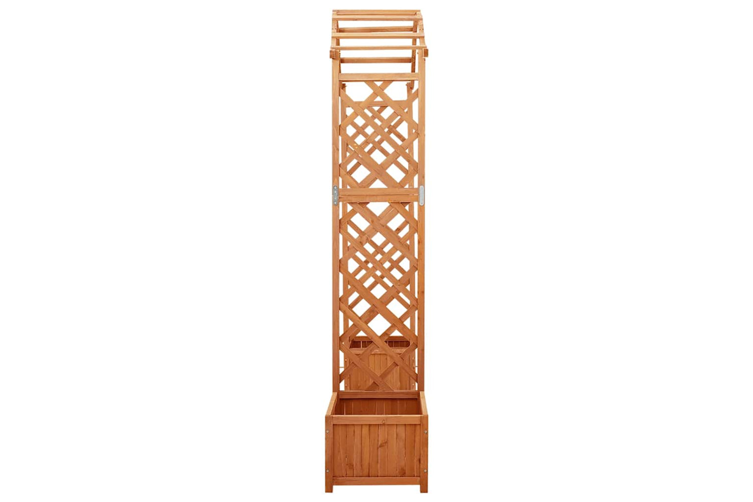 Vidaxl 316388 Garden Pergola With Planter Solid Firwood-4