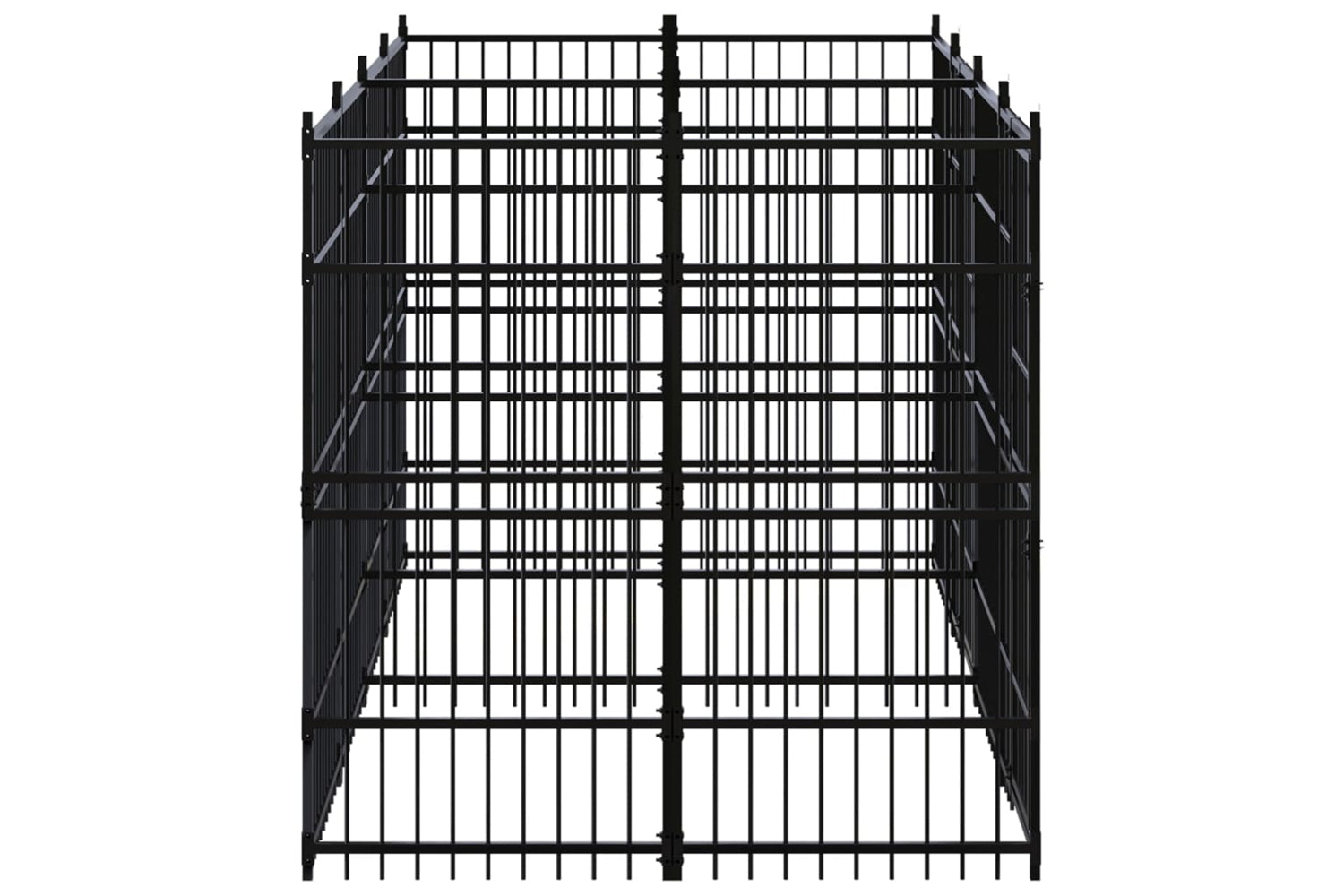 Vidaxl 3098011 Outdoor Dog Kennel Steel 11.06 M2-3