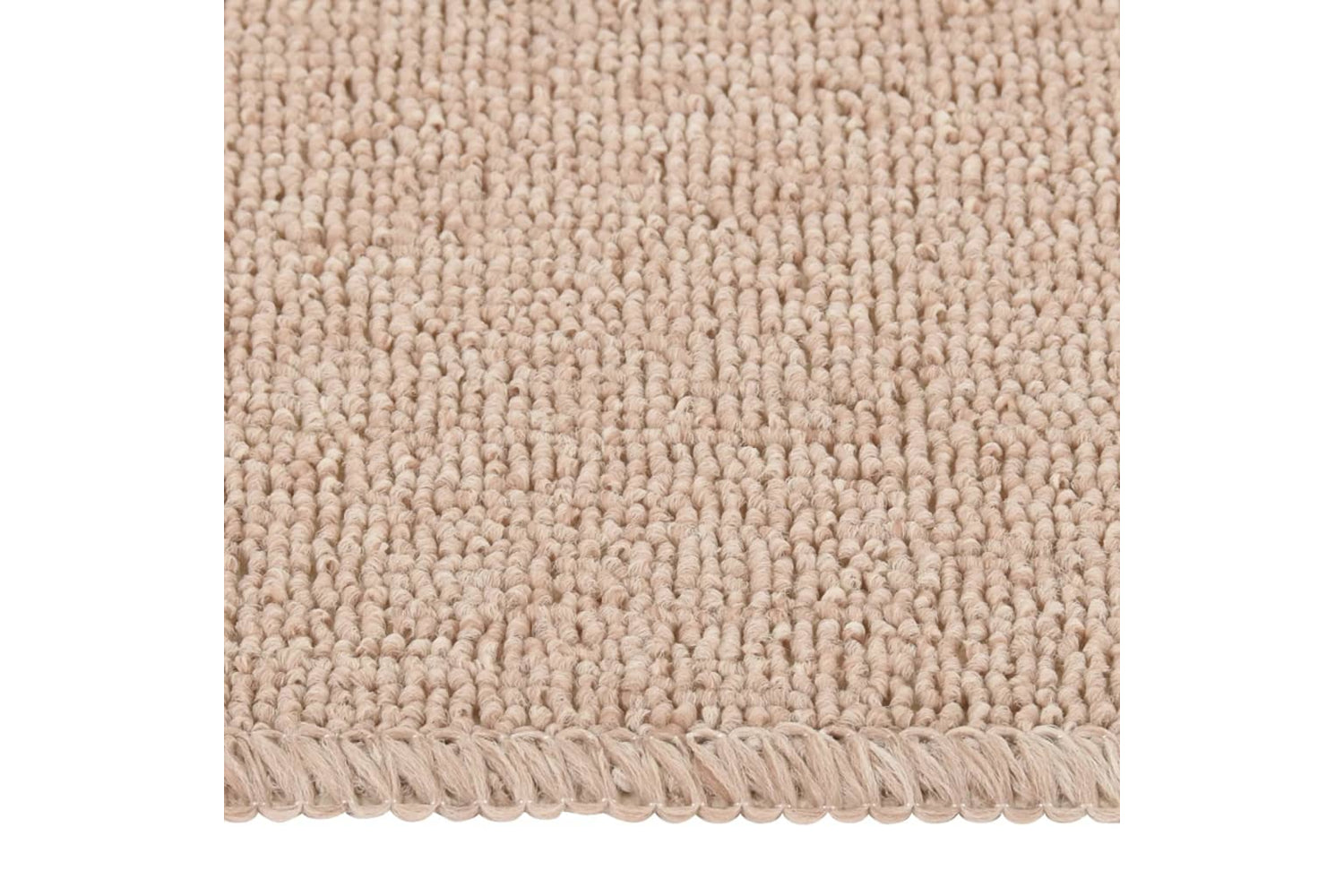 Vidaxl Anti Slip Stair Mats 15 Pcs 60x25 Cm Beige Rectangular-3
