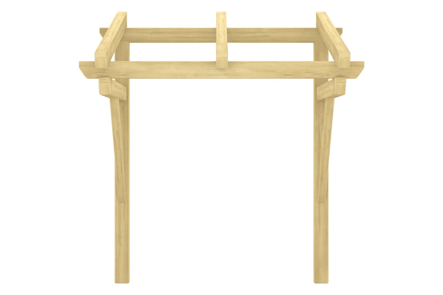 vidaXL 318569 Door Canopy 100x100x100cm Impregnated Solid Wood Pine-2