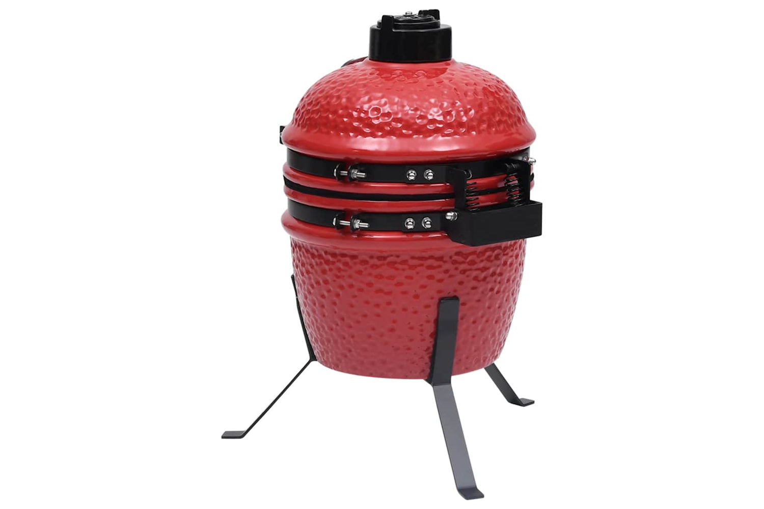 Vidaxl 2-in-1 Kamado Barbecue Grill Smoker Ceramic 56 Cm Red-5