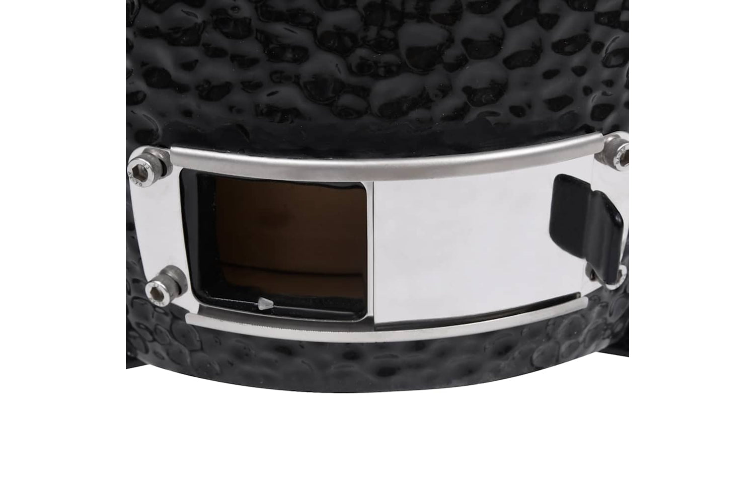 Vidaxl 2-in-1 Kamado Barbecue Grill Smoker Ceramic 56 Cm Black-9