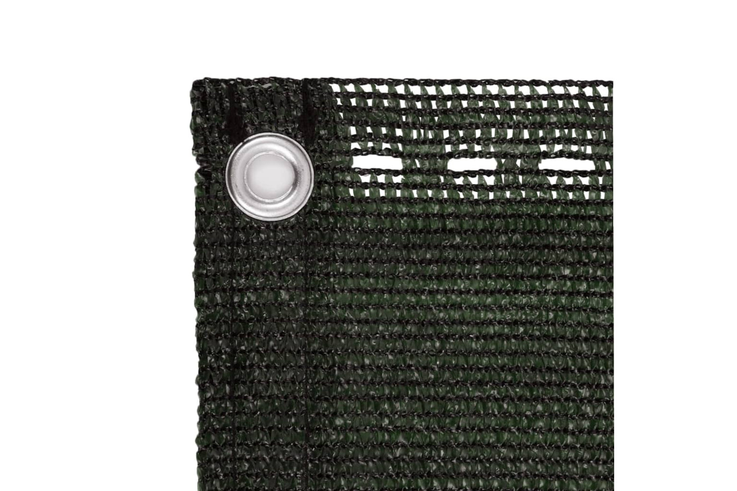 vidaXL 310971 Balcony Screen Dark Green 75x600cm Hdpe-3