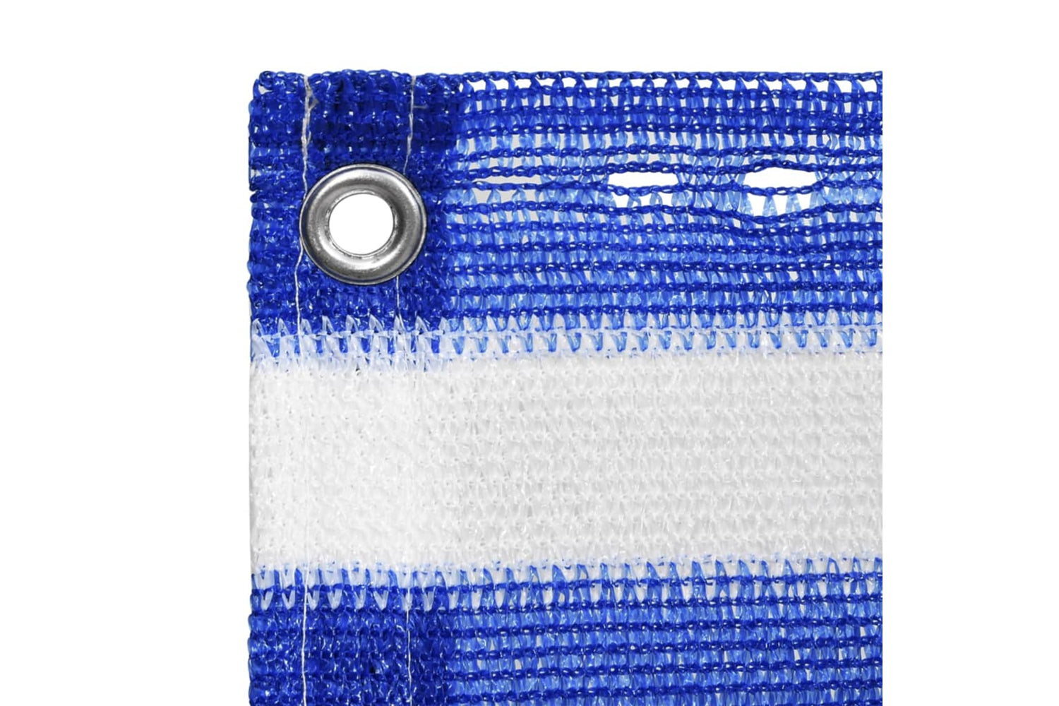vidaXL 310890 Balcony Screen Blue And White 90x500cm Hdpe-2