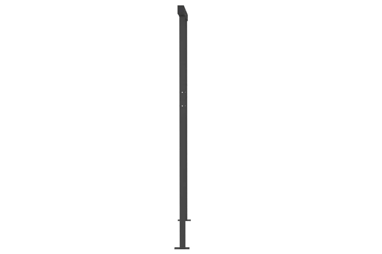 Vidaxl Manual Retractable Awning With Led 3x2.5 M Orange And Brown-8