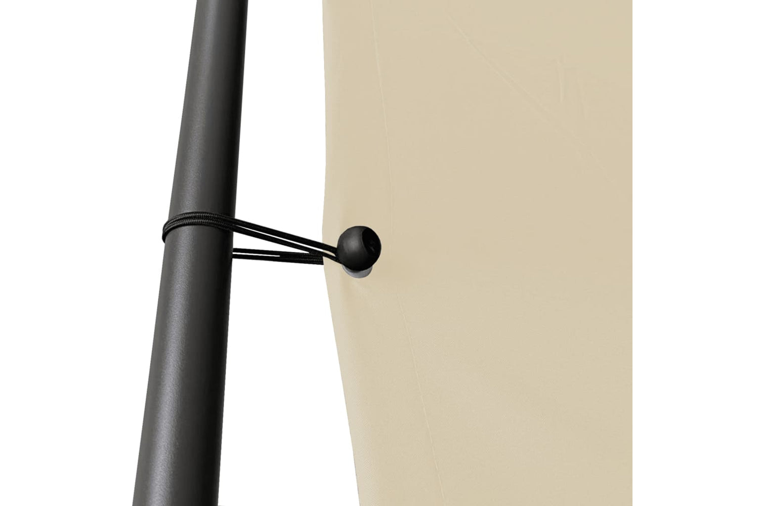 Vidaxl 362463 Gazebo Beige 3x3 M 180 G/mâ² Fabric And Steel-4