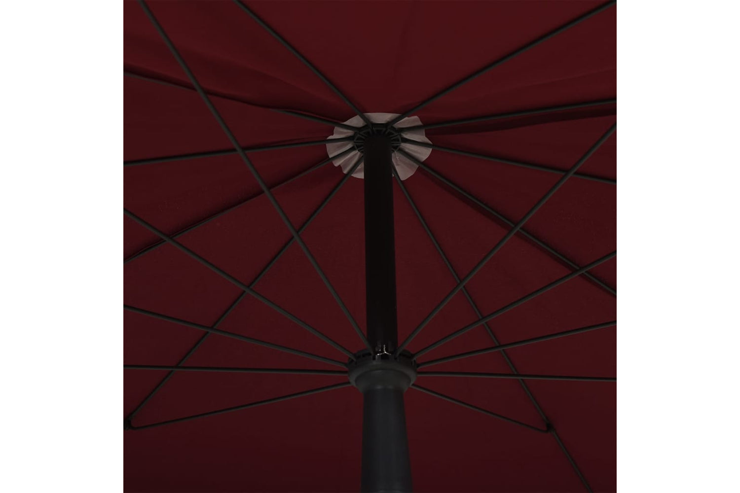 vidaXL 315555 Garden Parasol With Pole 200x130cm Bordeaux Red-5