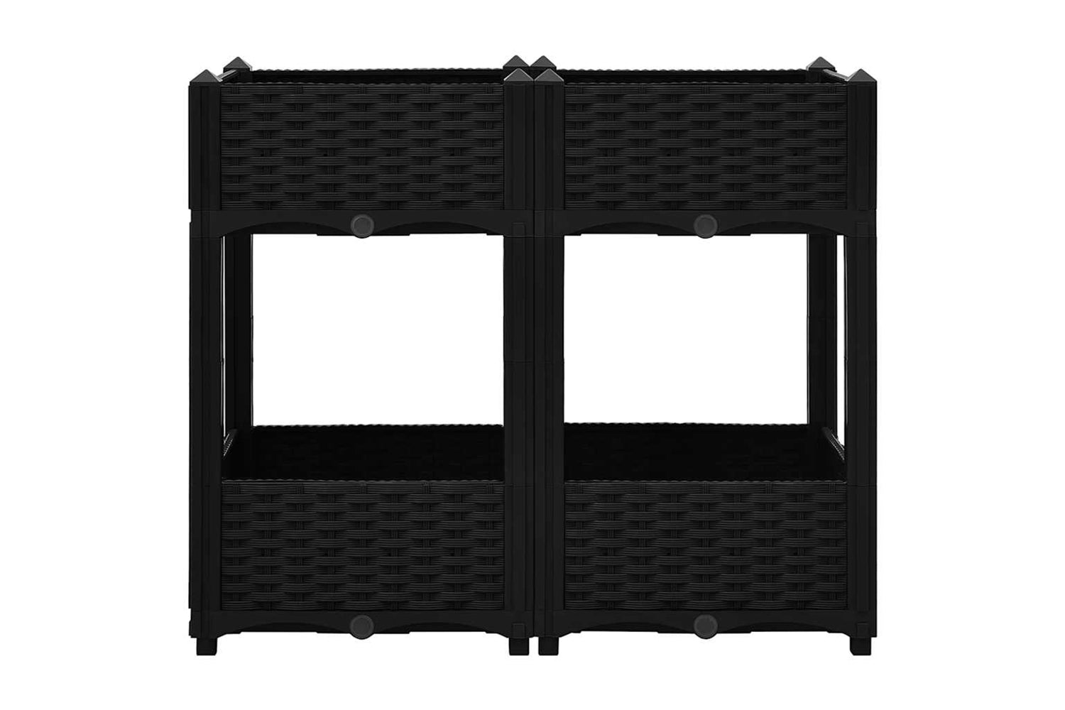 vidaXL 316535 Raised Bed 80x40x71cm Polypropylene-2