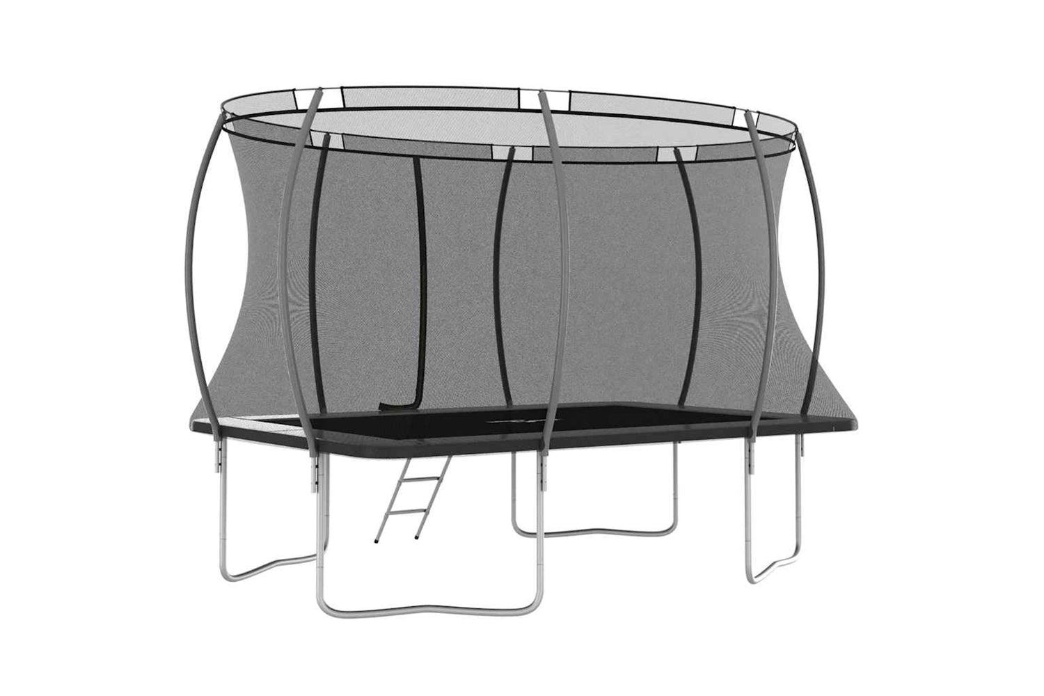 Vidaxl Trampoline Set Rectangular 335x244x90 Cm 150 Kg-4