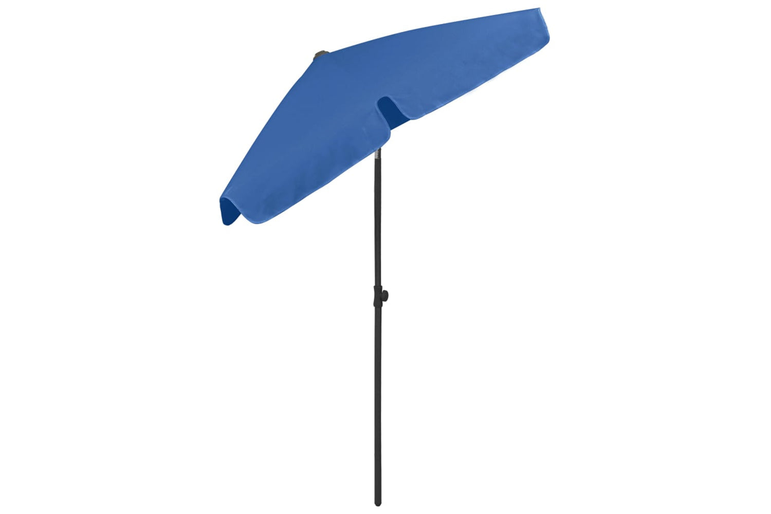 vidaXL 314726 Beach Umbrella Azure Blue 180x120cm-4