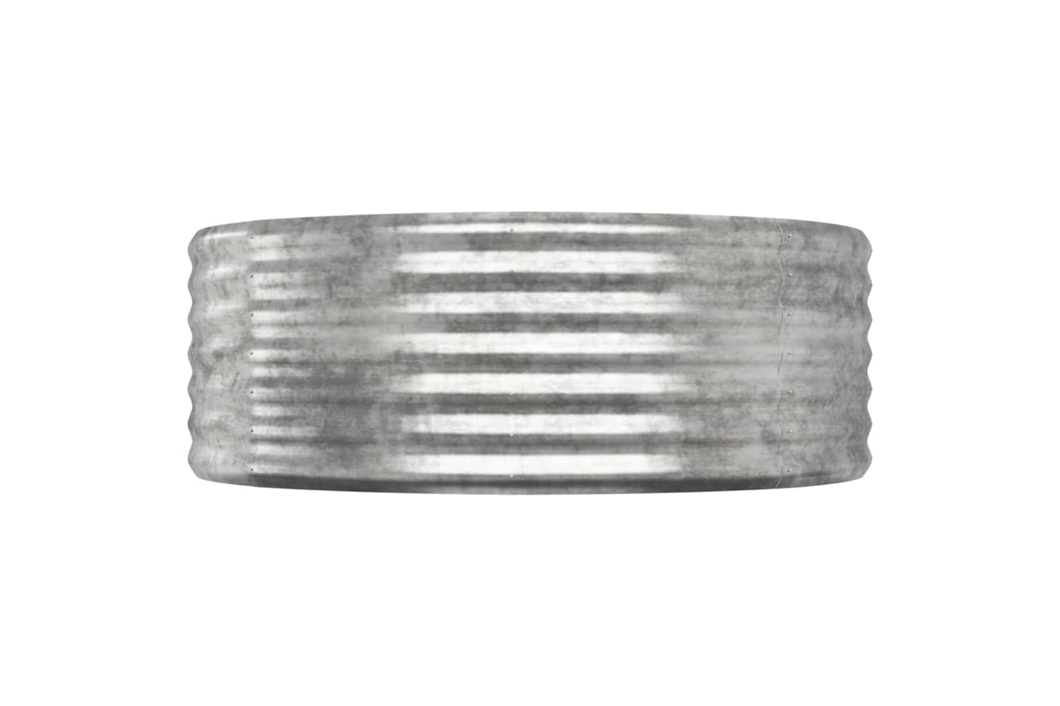 vidaXL 319012 Garden Raised Bed Powder-coated Steel 507x100x36cm Silver-3