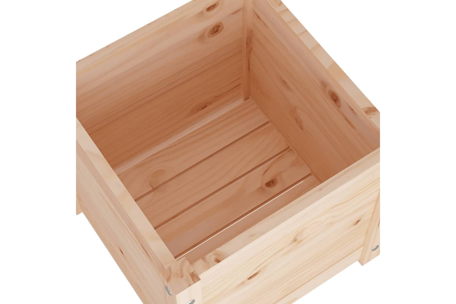 vidaXL 810535 Garden Planters 2 Pcs 40x40x40cm Solid Pinewood-6
