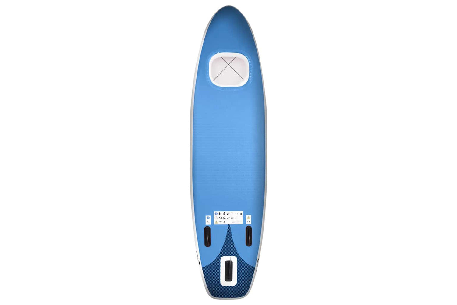 Vidaxl Inflatable Stand Up Paddle Board Set Sea Blue 330x76x10 Cm-4